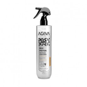 Двухфазный кондиционер-спрей для волос Agiva Milk Protein Two Phase Conditioner с термозащитой, 400 мл