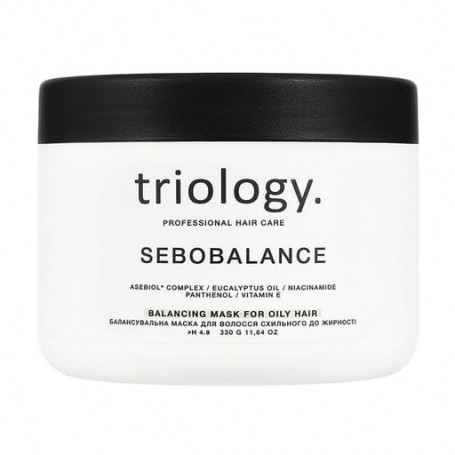 Балансирующая маска triology. Sebobalance для волос и кожи головы, склонной к жирности, 330 г