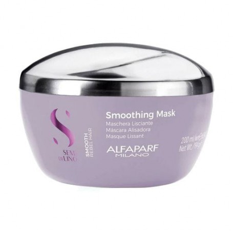 Разглаживающая маска для волос Alfaparf Semi Di Lino Smooth Smoothing Mask, 200 мл