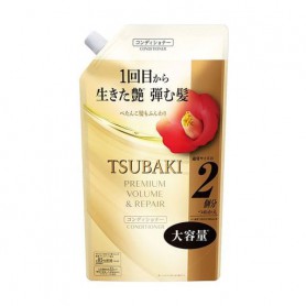 Восстанавливающий кондиционер для волос Shiseido Tsubaki Premium Volume &amp Repair Conditioner, 300 мл (дойпак)