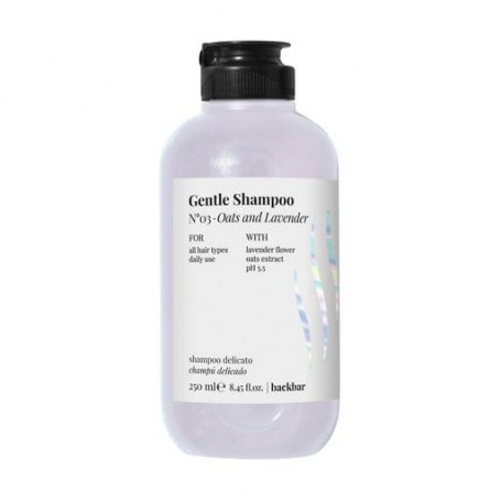 Шампунь FarmaVita Backbar Gentle Shampoo №3 Овес и лаванда, для всех типов волос, 250 мл