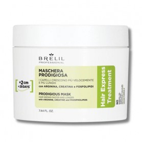 Маска Brelil Hair Express Treatment Prodigious Mask для интенсивного роста волос, 220 мл