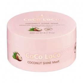 Увлажняющая маска для волос Lee Stafford Coco Loco Coconut Shine Mask с агавой и кокосовым маслом, 200 мл