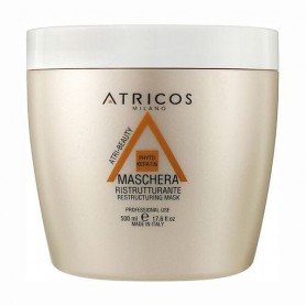 Восстанавливающая маска для волос Atricos Milano Atri-Beauty Phyto Keratin Restructuring Mask с фитокератином, 20 мл