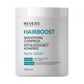Разглаживающая маска Revers Cosmetics Hairboost Smoothing Compress Mask для жестких и тусклых волос, 500 мл