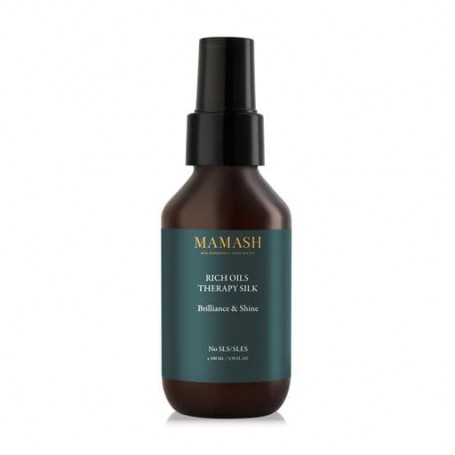 Питательное сухое масло Mamash Rich Oils Therapy Silk для сияния и блеска волос, с ценными маслами, 100 мл