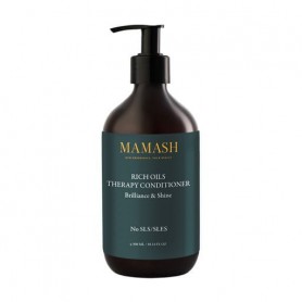 Питательный кондиционер-терапия Mamash Rich Oils Therapy Conditioner для сияния и блеска волос, с ценными маслами, 300 мл