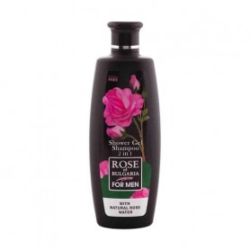 Мужской шампунь-гель 2 в 1 для душа BioFresh Rose Of Bulgaria For Men, 330 мл