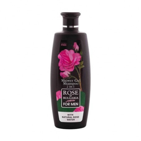 Мужской шампунь-гель 2 в 1 для душа BioFresh Rose Of Bulgaria For Men, 330 мл