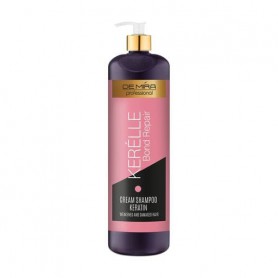 Крем-шампунь DeMira Professional Kerelle Bond Repair Cream Keratin Shampoo для ослабленных и поврежденных волос, 90 мл