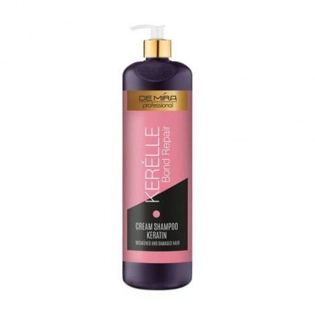 Крем-шампунь DeMira Professional Kerelle Bond Repair Cream Keratin Shampoo для ослабленных и поврежденных волос, 90 мл