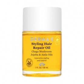 Восстанавливающее средство для волос Derma E Bonding Hair Repair Oil с маслами чаги, жожоба и амлы, 30 мл