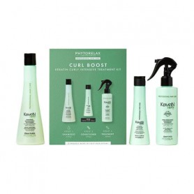 Набор для волос Phytorelax Laboratories Curl Boost Keratin Curly Intensive Treatment Kit (шампунь, 250 мл + кондиционер, 100 мл 