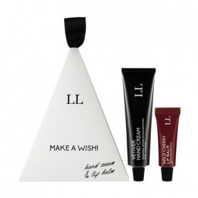 Лимитированный подарочный набор Love &amp Loss Make A Wish Vetiver &amp Wild Cherry (крем для рук, 30 г + бальзам для губ, 10 г)