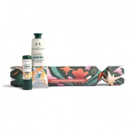 Подарочный набор The Body Shop Almond Milk Hand &amp Lip Duo (бальзам для рук, 30 мл + бальзам для губ, 4.2 г)