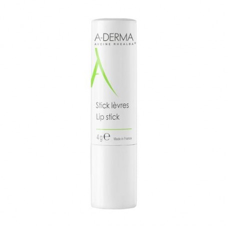 Бальзам для губ A-Derma Lip Stick с экстрактом овса Реальба, 4 г