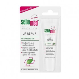 Восстанавливающий бальзам для губ Sebamed Lip Repair, 10 мл