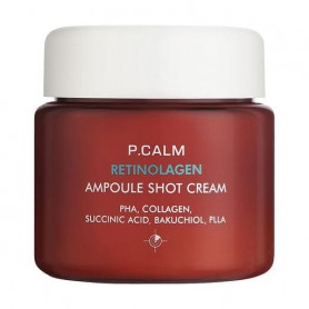 Крем P.Calm Retinolagen Ampoule Shot Cream для сужения пор лица, 60 мл