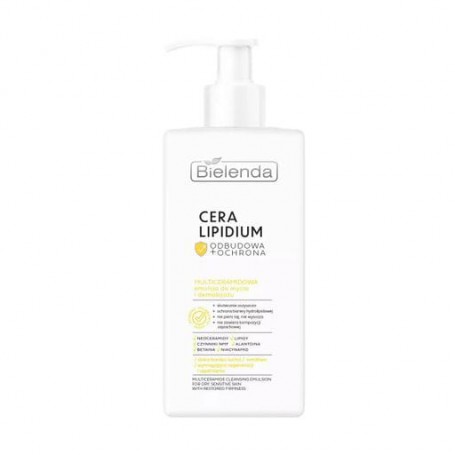 Очищающая эмульсия для умывания и демакияжа Bielenda Cera Lipidium Emulsion с мультикерамидами, 300 мл