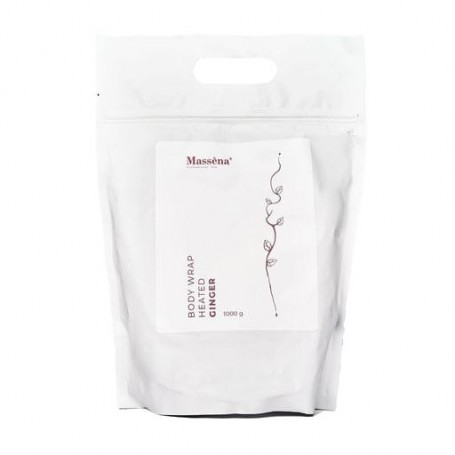 Самонагревающееся обертывание для тела Massena Body Wrap Heated Ginger, 1 кг