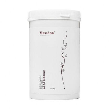 Самонагревающее обертывание для тела Massena Body Wrap Heated Alga Marine, 1 кг