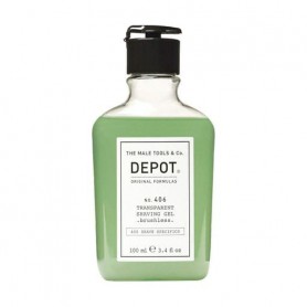 Гель для бритья Depot 406 Transparent Shaving Gel без пены, 100 мл
