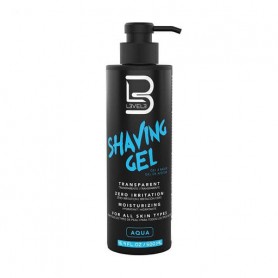Мужской увлажняющий гель для бритья Level3 Transparent Shaving Gel, Aqua, 500 мл