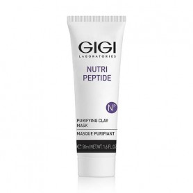 Очищающая маска для лица Gigi Nutri-Peptide Purifying Clay Mask, 50 мл