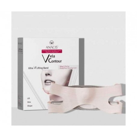 Компрессионный эластичный бандаж для четкости овала лица ANACIS Velacontour Ultra V Lifting Band (29170107) (1312973)