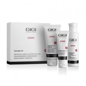 Домашний набор для лица Gigi Acnon Treatment Set (гель для умывания, 100 мл + тоник, 120 мл + ночной крем, 50 мл)