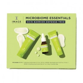 Набор Image Skincare Microbiome Essentials Skin Barrier Defense Trio (очищающий бальзам, 50 мл + сыворотка, 15 мл + крем, 28 г +