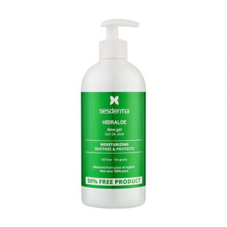 Алое-гель для лица и тела Sesderma Laboratories Hidraloe Aloe Gel, 500 мл