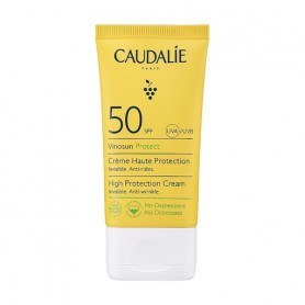 Солнцезащитный крем для лица Caudalie Vinosun Protect High Protection Cream SPF 50, 50 мл