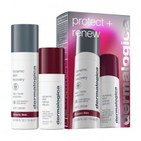 Набор для лица Dermalogica Protect + Renew Kit Защита и восстановление кожи (солнцезащитный крем, 15 мл + сыворотка, 10 мл)