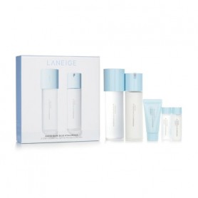 Набор для лица Laneige Water Bank Blue Hyaluronic 2 Step Essential Set для нормальной и сухой кожи, 5 продуктов