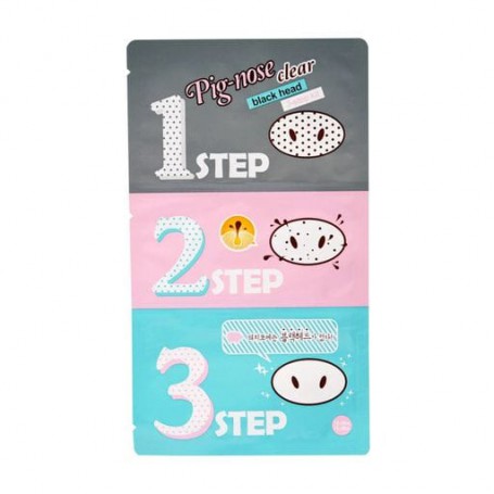 Набор для удаления черных точек Holika Holika Pig-Nose Clear Black Head 3-Step Kit 3 этапа, 7 г