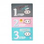 Набор для удаления черных точек Holika Holika Pig-Nose Clear Black Head 3-Step Kit 3 этапа, 7 г