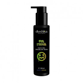Гель для умывания Dushka For Teens Face Gel Problem Skin для подростков, для проблемной кожи лица, 100 мл