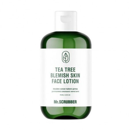 Лосьон для лица Mr.Scrubber Tea Tree Blemish Skin Face Lotion с маслом чайного дерева, 200 мл