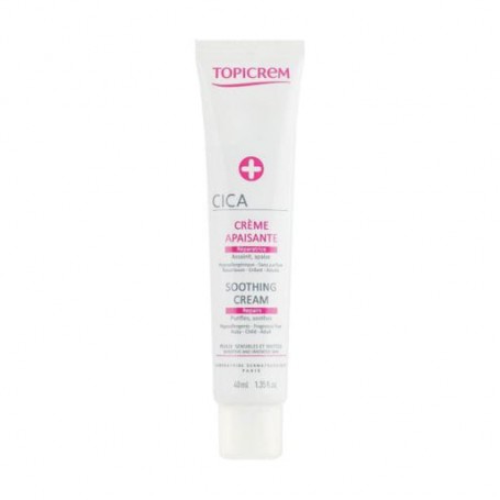 Успокаивающий крем для лица Topicrem CICA Soothing Cream, 40 мл