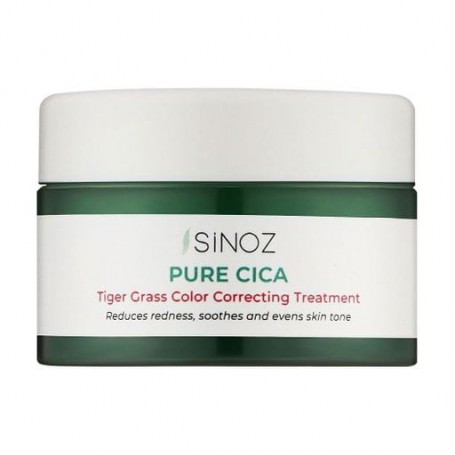 Крем для коррекции тона кожи лица Sinoz Pure Cica Tiger Grass Color Correcting Treatment, 15 мл