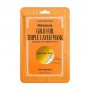 Тканевая маска для лица Kocostar Premium Gold Foil Triple Layers Mask, 25 мл