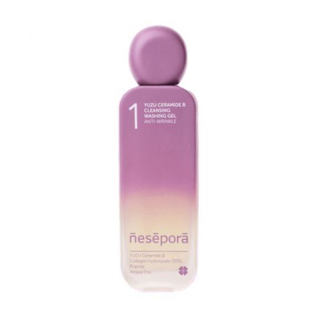 Антивозрастной гель для умывания лица Nesepora Yuzu Ceramide B Anti-Wrinkle Cleansing Washing Gel, 120 мл