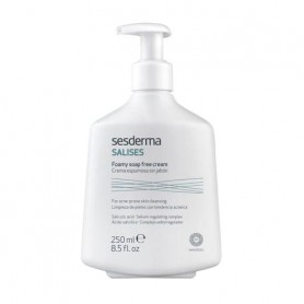 Пенистый крем для умывания Sesderma Salises Foamy Soap Free Cream для склонной к акне кожи, 250 мл