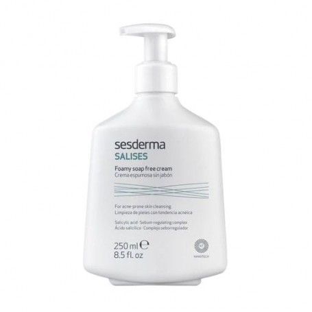 Пенистый крем для умывания Sesderma Salises Foamy Soap Free Cream для склонной к акне кожи, 250 мл