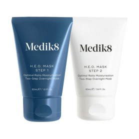 Набор ночных увлажняющих масок для лица Medik8 H.E.O. Mask (этап 1, 50 мл + этап 2, 50 мл)