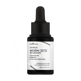 Смываемая сыворотка-пилинг для лица IsNtree Hyper Acid4 AHA BHA PHA LHA 30 Serum, 20 мл