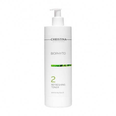Освежающий тоник для лица Christina Bio Phyto Refreshing Toner 2 этап, 500 мл