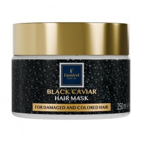 Маска для волос Famirel Black Caviar Hair Mask с экстрактом черной икры, 250 мл