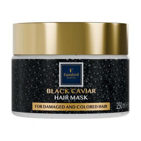 Маска для волос Famirel Black Caviar Hair Mask с экстрактом черной икры, 250 мл